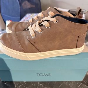 Toms Brand Toffee Microsuede - Botas Cupsole